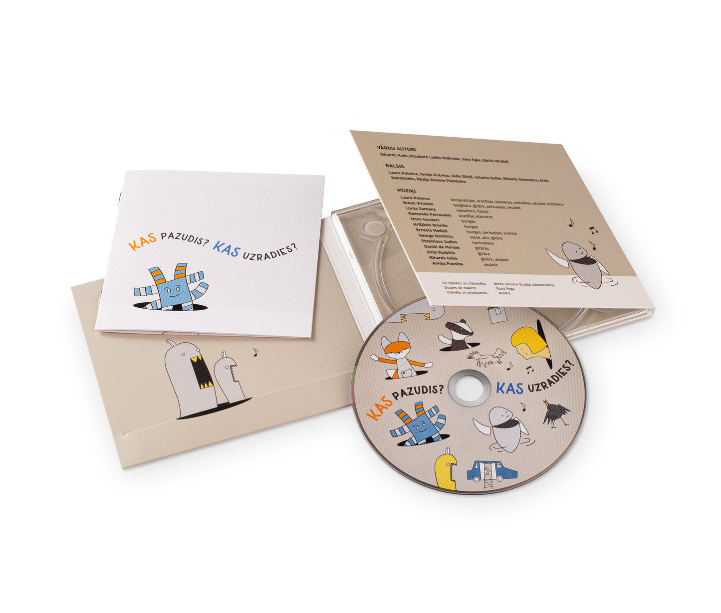 CD "Kas pazudis? Kas uzradies?"
