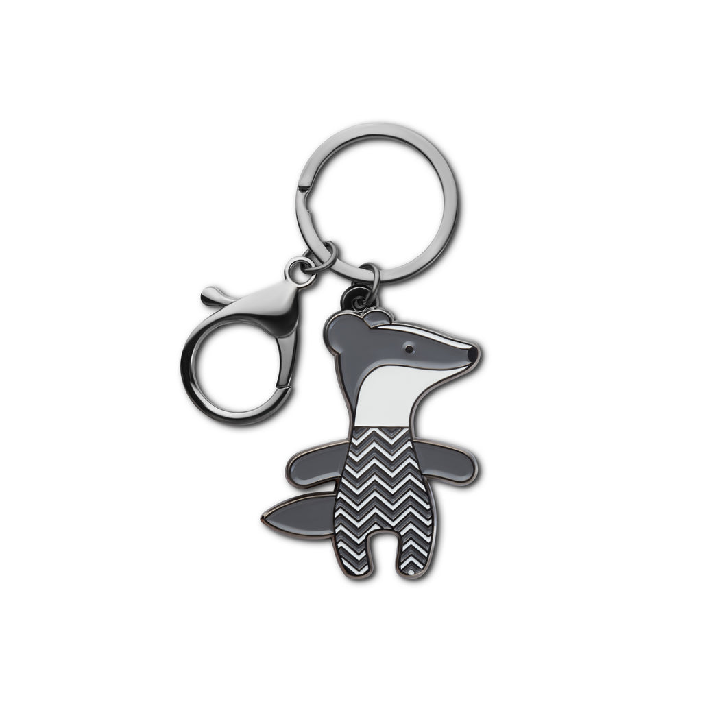 Badger Keychain/ bag charm