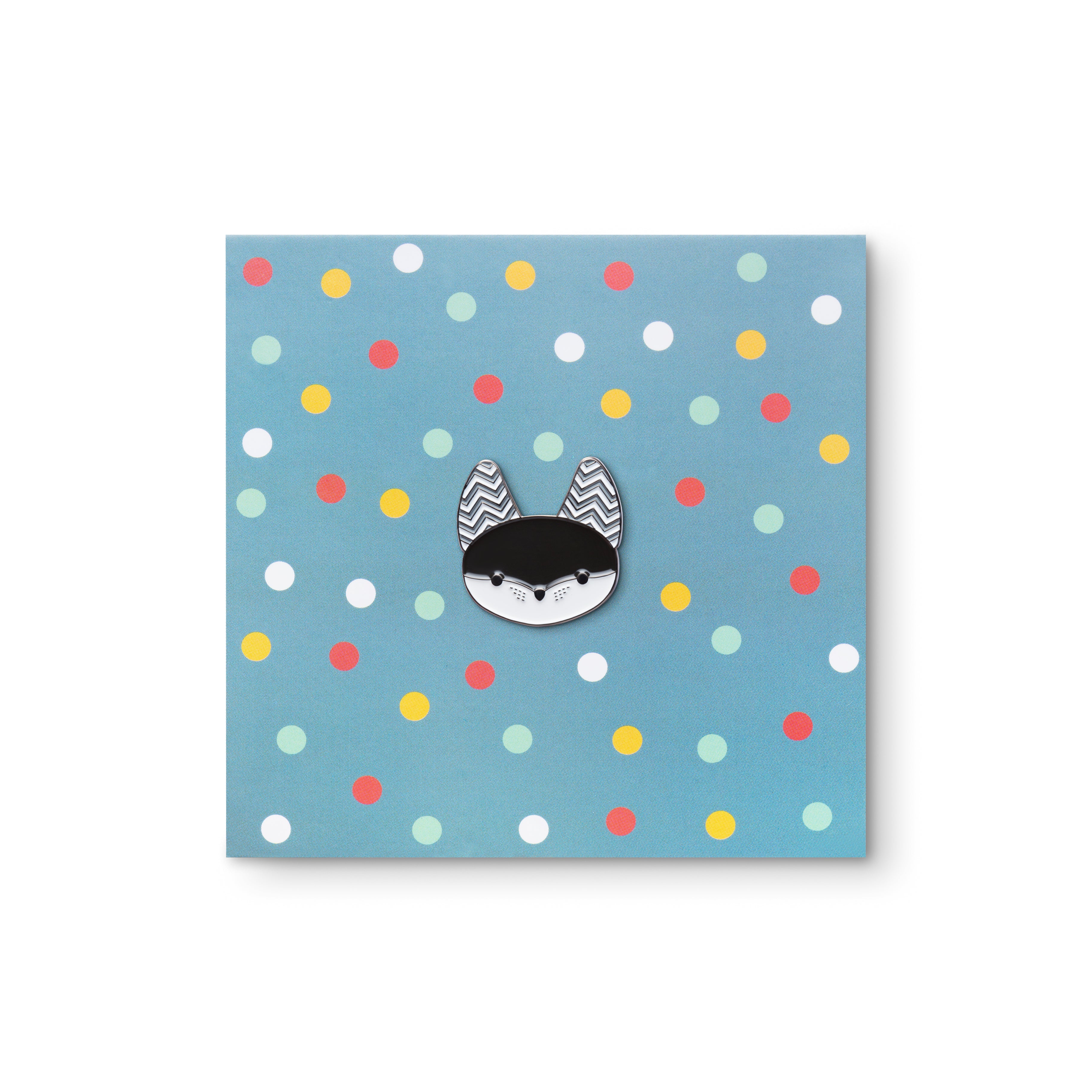 Black Fox pin