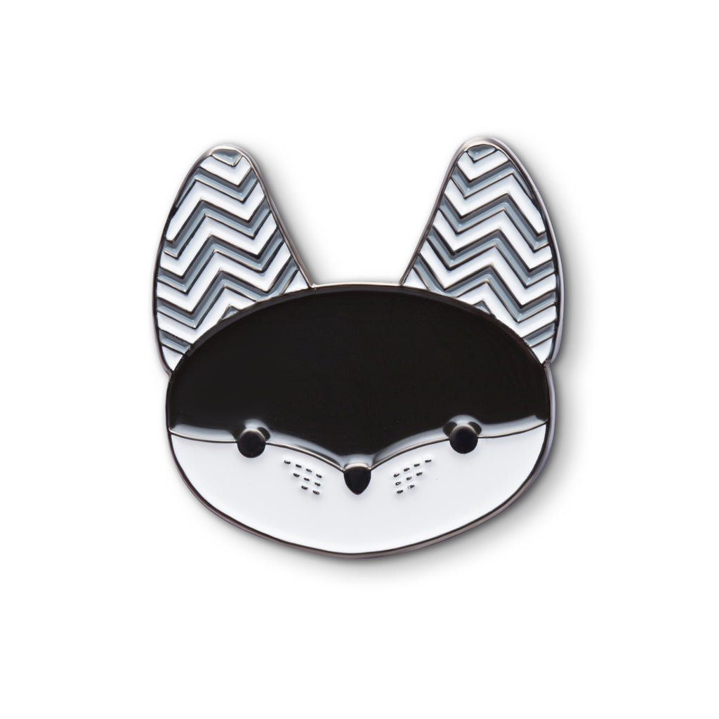 Black Fox pin
