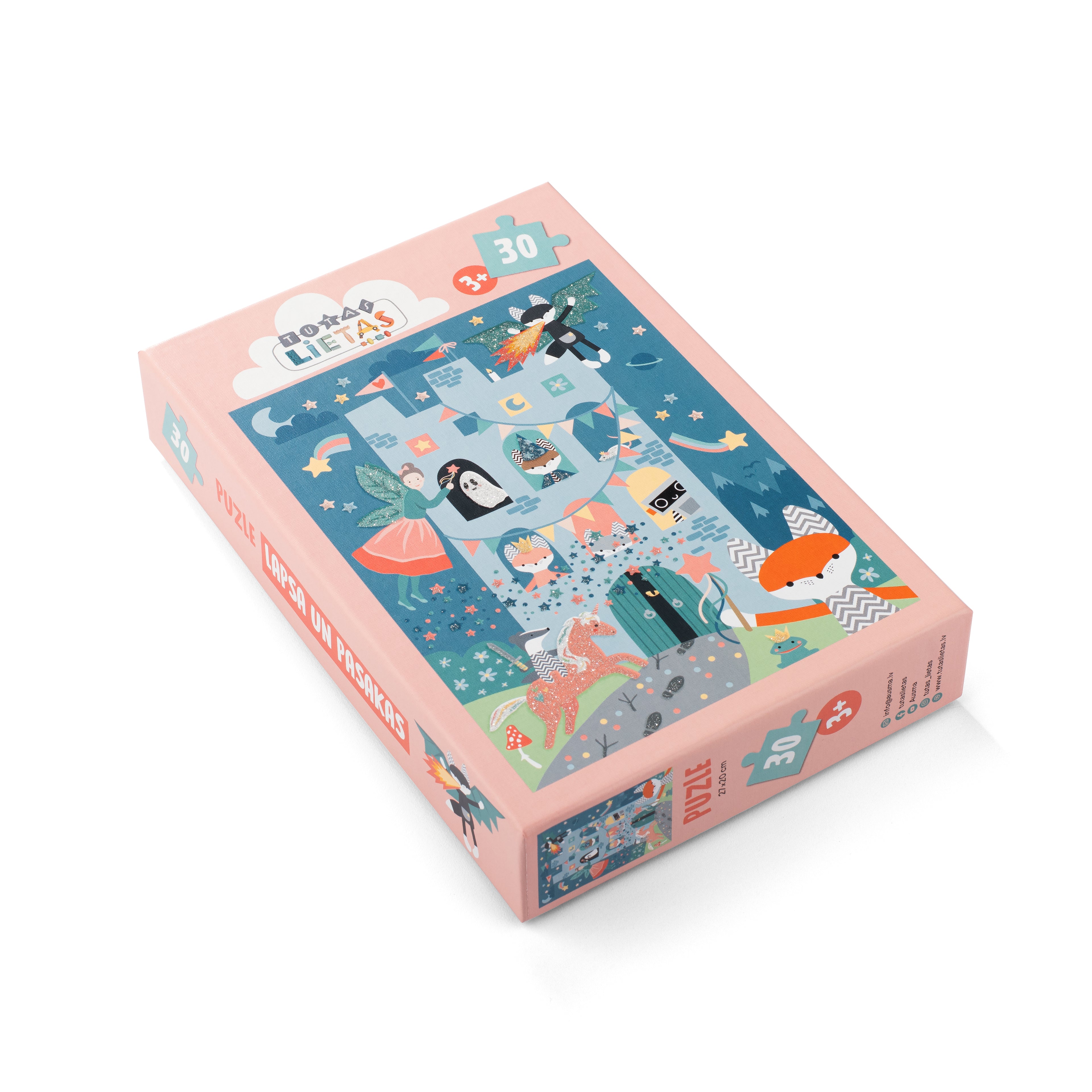 Glitter Puzzle “Fox and Fairy tales”