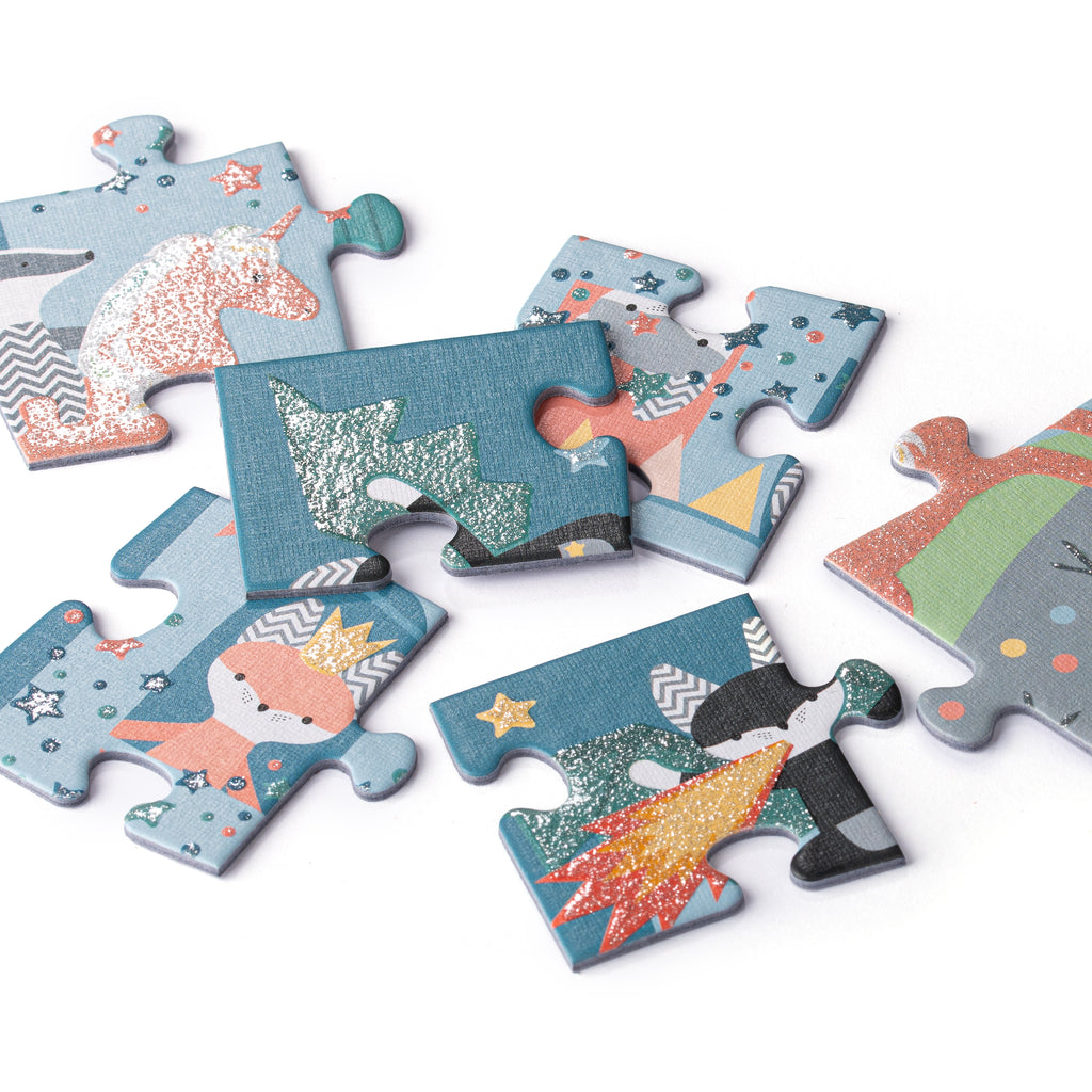 Glitter Puzzle “Fox and Fairy tales”