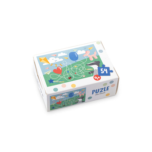 Mini puzzle "Summer adventure. Badger"