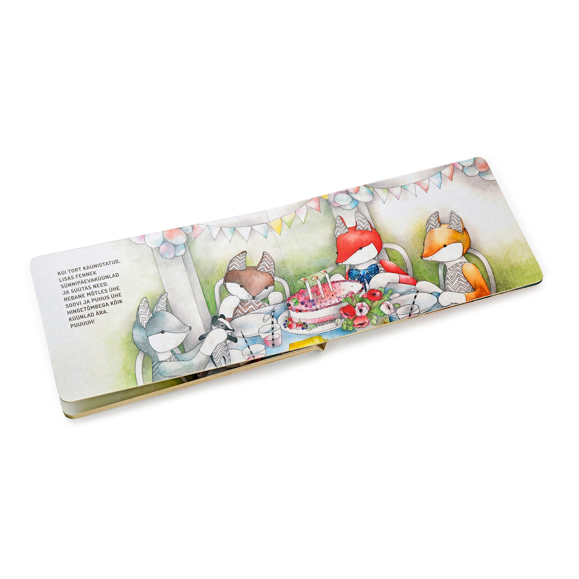 Picture book "Rebase sünnipäev"