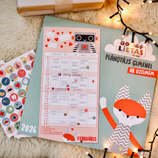 Plānotājs ģimenei 2026