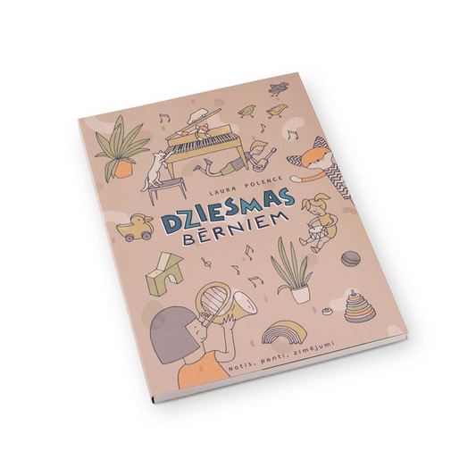 Sheet music book "Dziesmas bērniem"