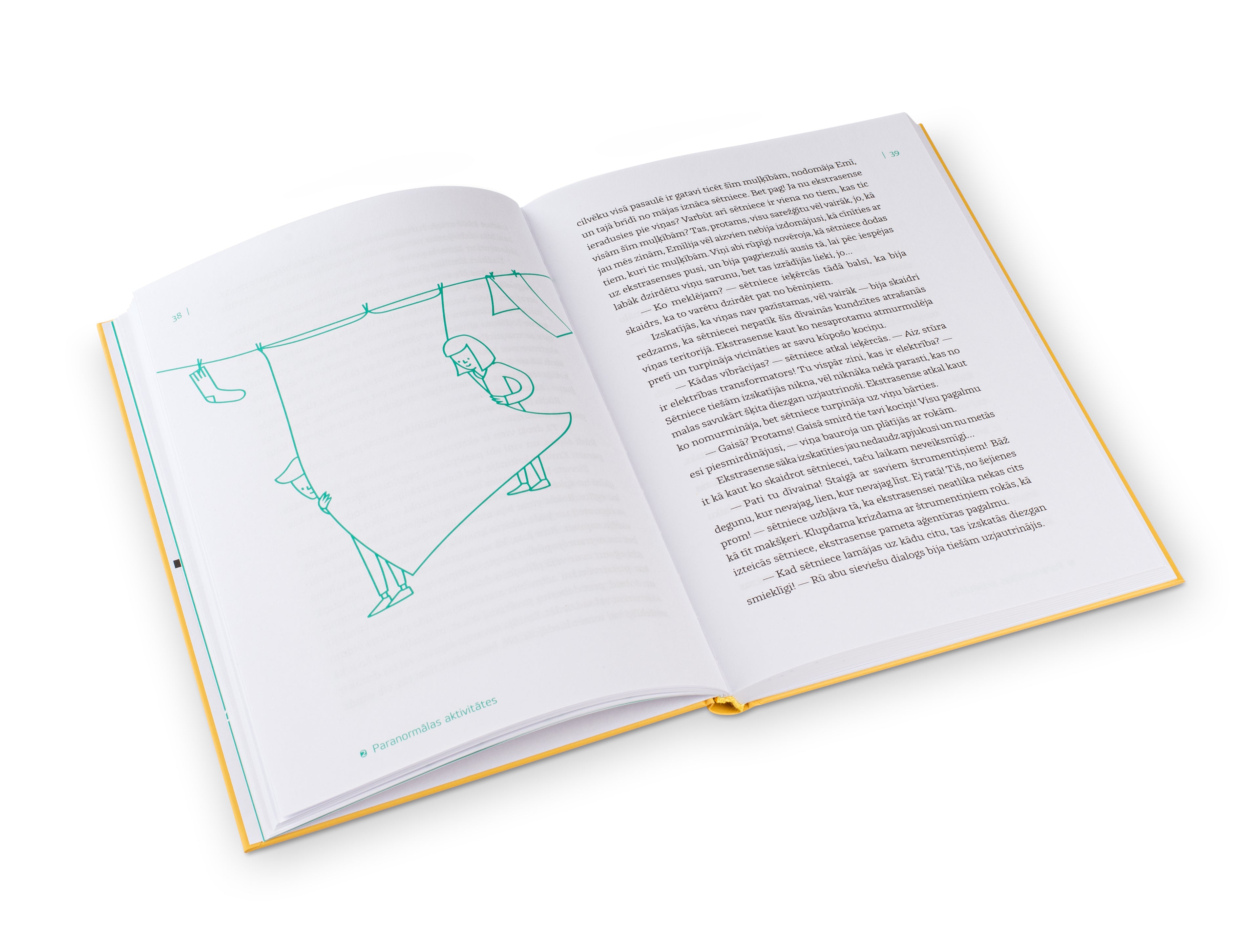 The book "Emī and Rū: Draudzības kods"