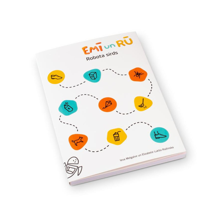 Book "Emī and Rū. Robota sirds"