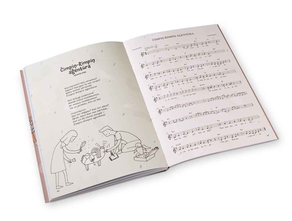 Sheet music book "Songs for children"